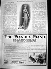 Antique Print Directoire Gown