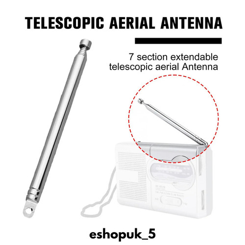 Section telescopic aerial - section,