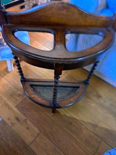 Wooden umbrella stand - , brown