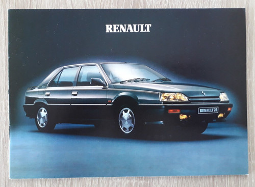 Renault range brochure 1990 - renault,