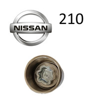 Nissan Locking Wheel Nut Master Security Key number 210 With 19mm Hex