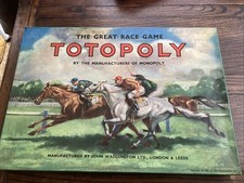 Vintage Totopoly Board Game