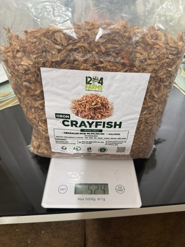 124 farms oron crayfish - oron, smoked