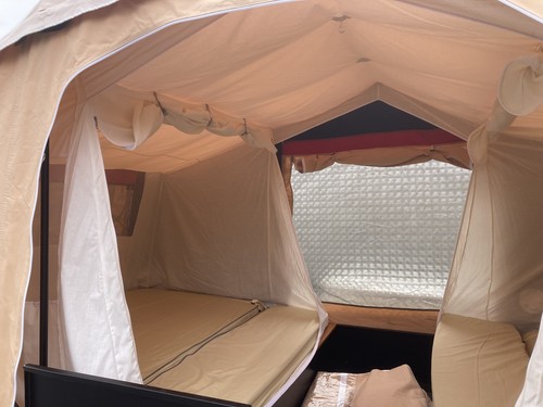 Main cabin privacy bedrooms