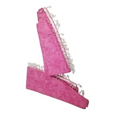 Pink Curtain Tie Backs Crystal beads 