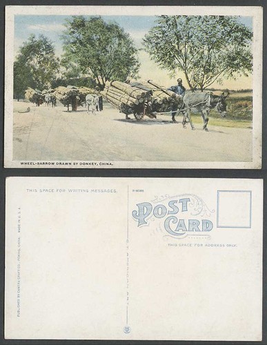 China old postcard chinese - china,