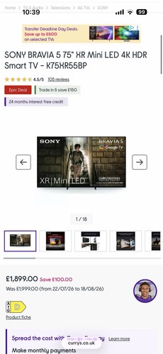 Brand new sony bravia - sony, 5