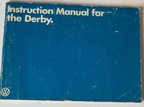 Derby owners handbook - derby,