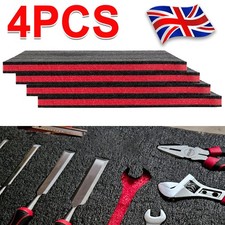 4 PACK Tool Box Foam Inserts