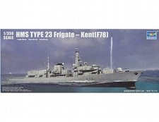 Trumpeter 1/350 Scale HMS Kent F78 Type 23 Frigate Model Kit