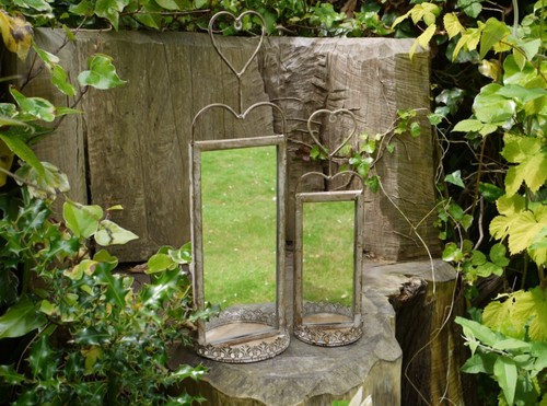 Pair vintage french shabby - vintage,