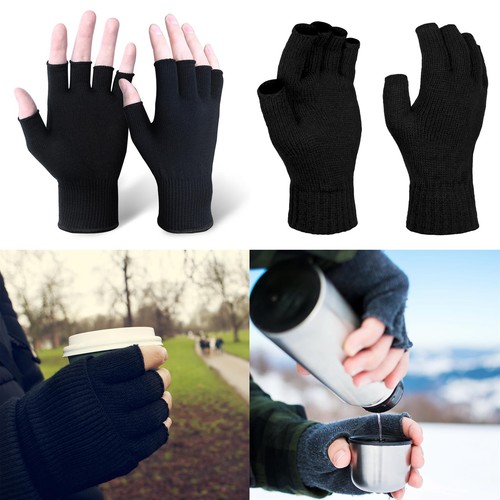 Unisex half finger gloves pair - unisex,