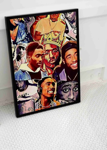 2pac poster collage legend - 2pac,