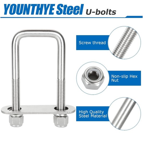 M10 square bolts - square, u-bolts