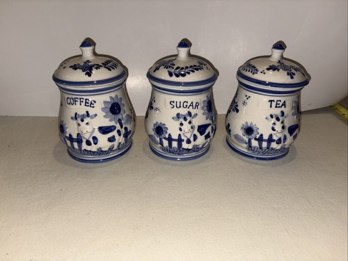 Set blue delft deco - set,