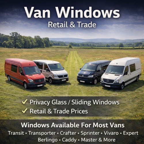Tinted camper van windows - tinted,