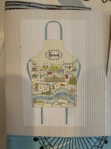 Harrods london map apron - london,