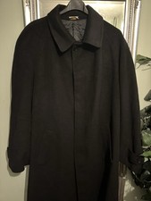 Acquaviva 1940 Lanificio Campore Pure Cashmere Overcoat Made In Italy Immaculate