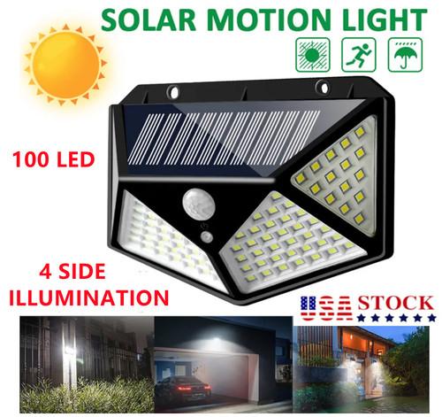 Solar power 100 led light - solar,