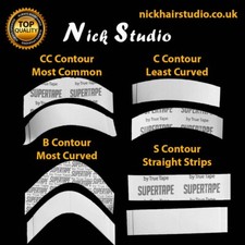 SUPERTAPE  WIG TAPE STRIPS EXTRA STRONG LACE POLY WIG - DOUBLE SIDED SUPER TAPE