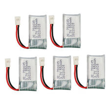5x 3.7V 550mAh Remote Control UAV Battery Accessories For Hubsan X4 H107 New