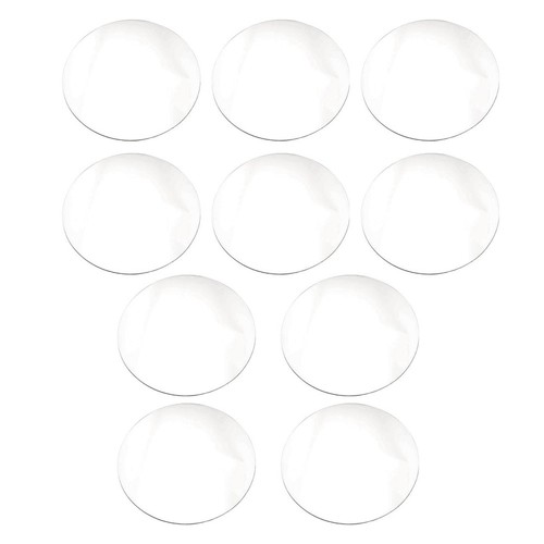 10pcs reusable acrylic - reusable, round
