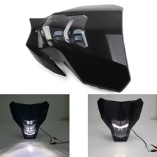 LED Dirt Bike Headlight For Honda CRF450L 450XR CRF250 230 Yamaha Suzuki
