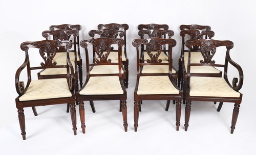 Antique set irish regency - antique,