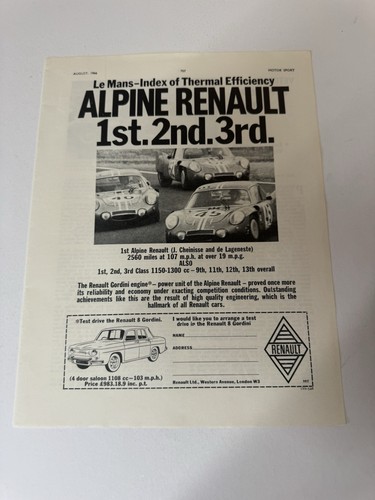 Original vintage 1966 alpine - vintage,