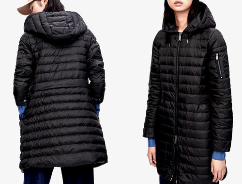 Zara black jacket ultra light - zara,