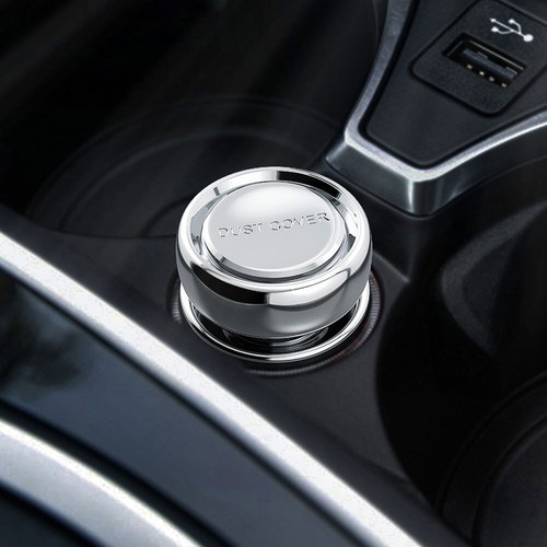 Chrome button cap car - chrome,