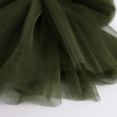Dark green soft - soft, draping