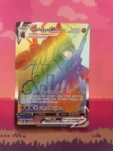 Pokemon card coalossal vmax - pokemon,