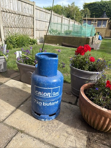 Blue 7kg butane - 7kg, gas