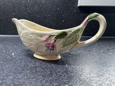 Vintage Crown Devon Leaf Fuschia Jug