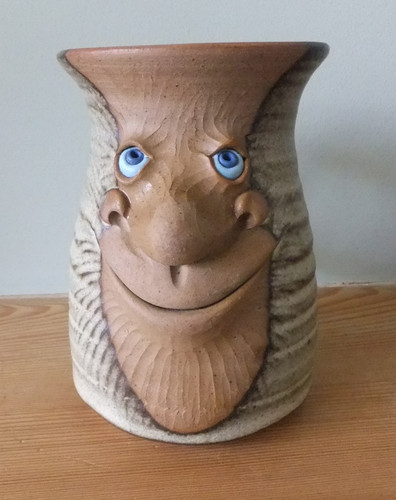 Muggins pottery happy - happy, &