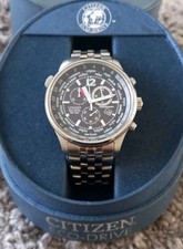 CITIZEN ECO-DRIVE WR 100 solar movement mens watch Great condition 