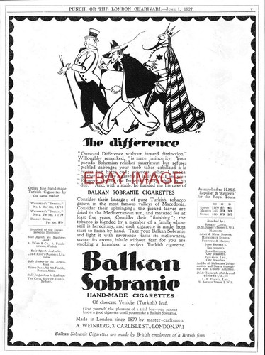 1927 advert for balkan - 1927,