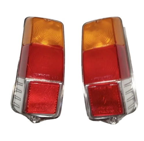 Pair plastic taillights - pair, of