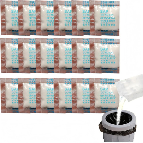 Portable toilet gel 18pcs with - toilet,
