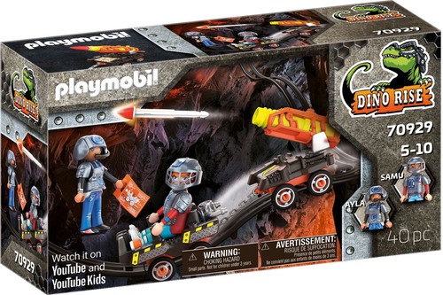 Playmobil 70929 dino rise mine - dino,