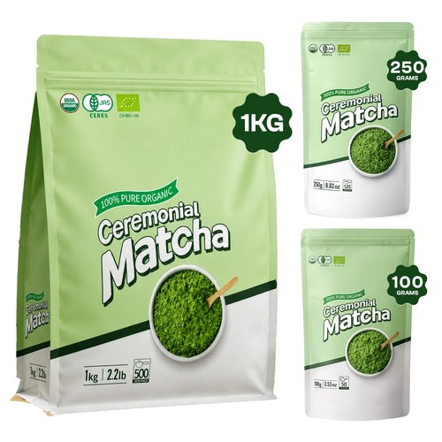 Matcha green tea - green, detox
