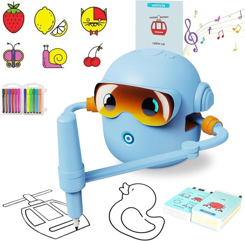 Kids drawing robot - with, voice