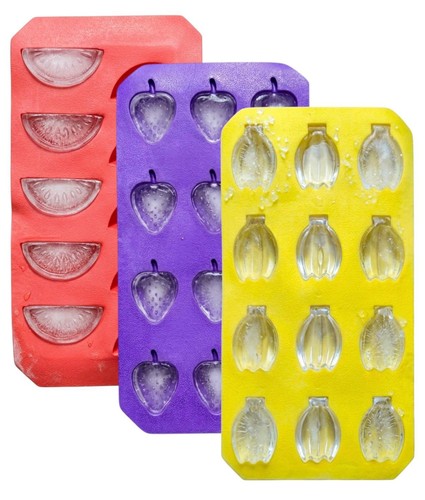 Fruit shaped ice - shaped, moulds