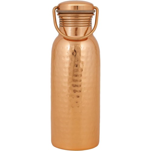 Pure copper water bottle with - pure,