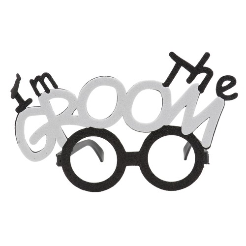 Groom glasses bride party - glasses,