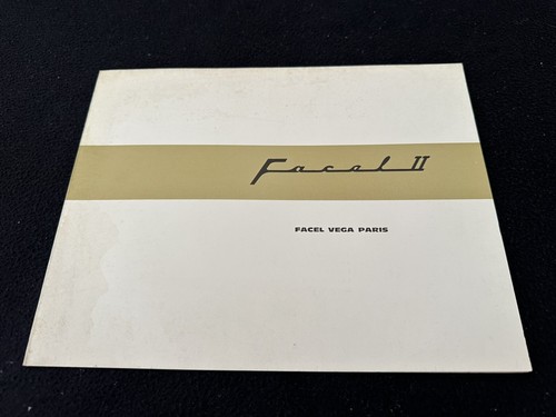 1962 1964 facel vega - ii, paris