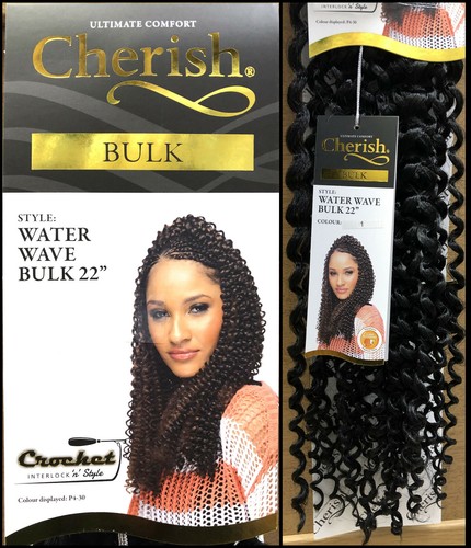 Cherish water wave - bulk, 22"