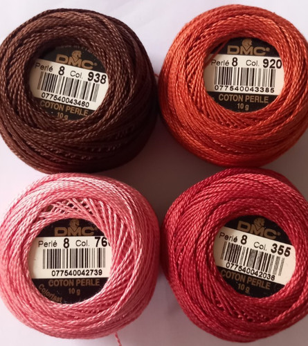 Pack dmc perle 8 - perle, cotton