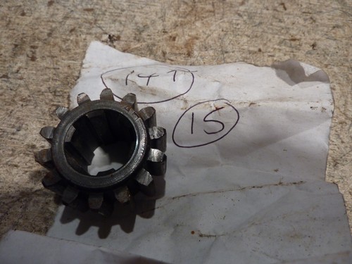 Norton amc gearbox teeth - norton,